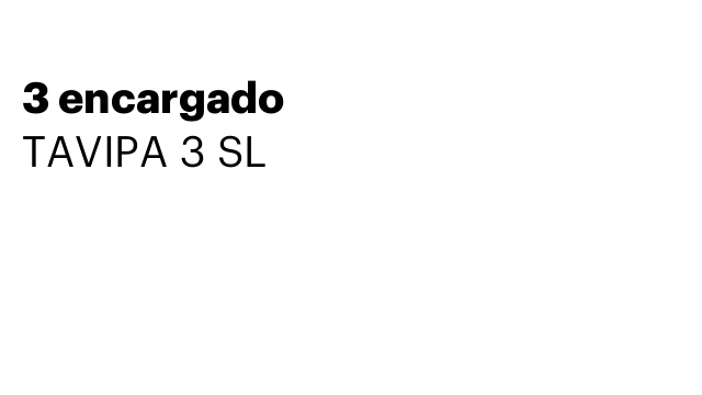 3 encargado