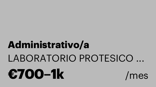 Administrativo/a