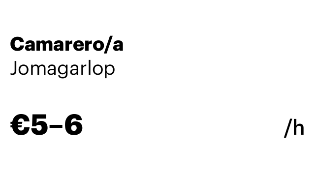 Camarero/a