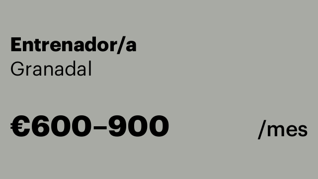 Entrenador/a