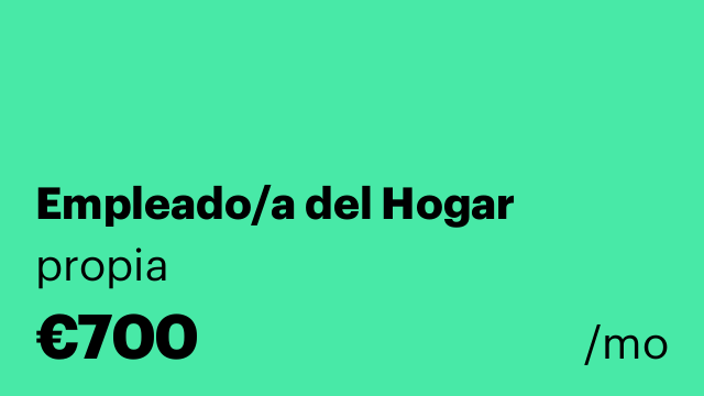 Empleado/a del Hogar