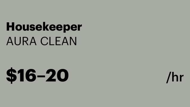 Housekeeper