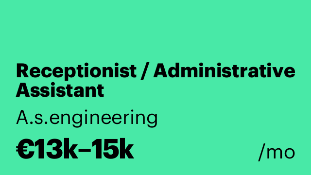Receptionist / Administrative Assistant