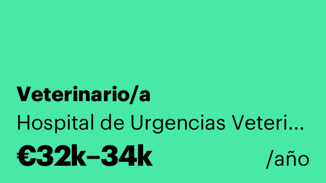 Veterinario/a