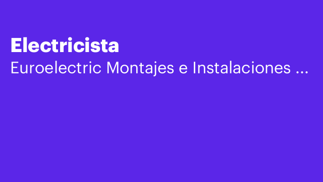 Electricista