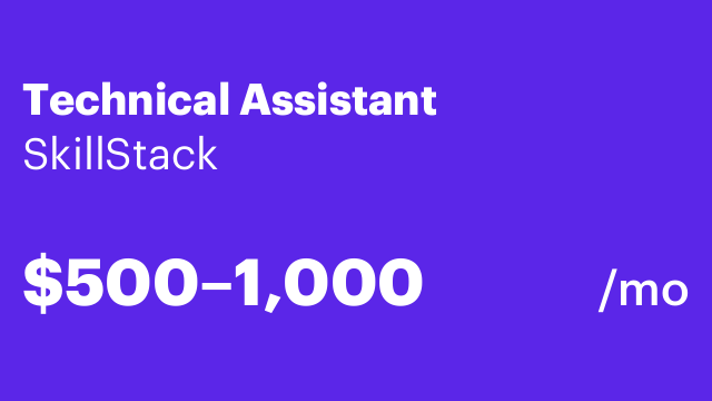 Technical Assistant