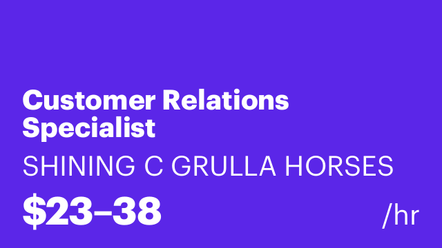 Customer Relations Specialist