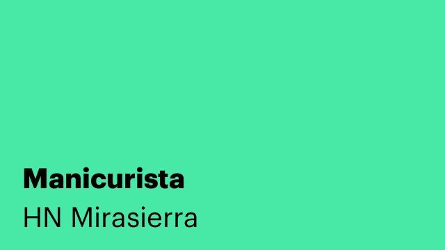 Manicurista