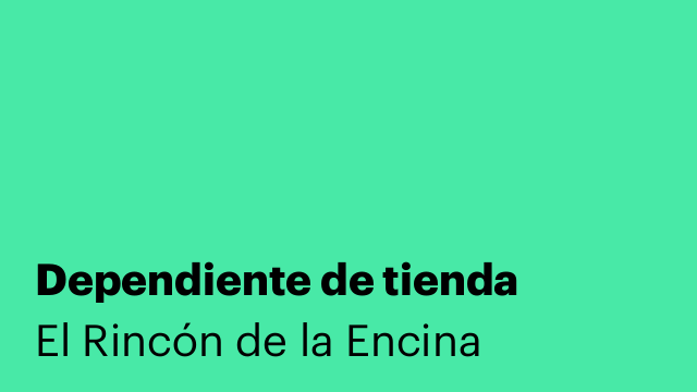 Dependiente de tienda