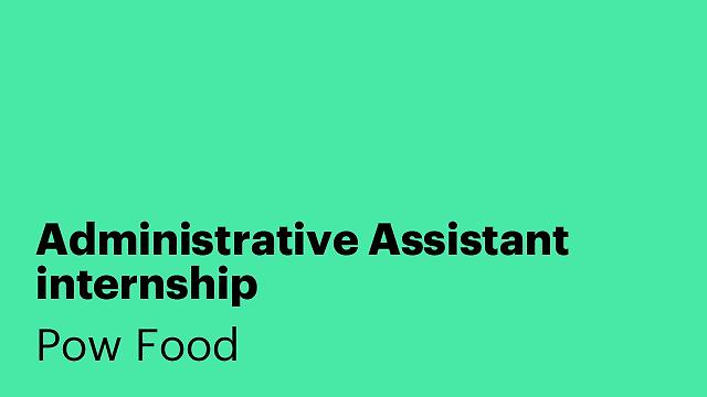 Administrative Assistant internship