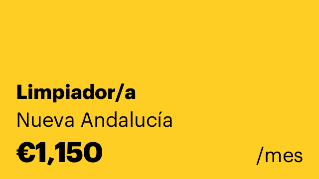 Limpiador/a