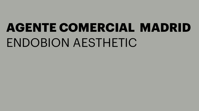 AGENTE COMERCIAL  MADRID