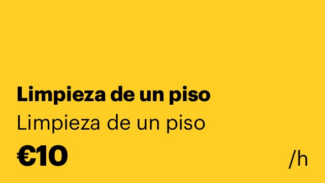 Limpieza de un piso