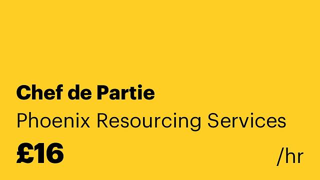 Chef de Partie