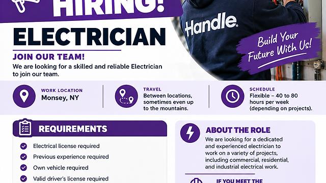Licensed electrician