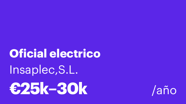 Oficial electrico