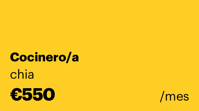 Cocinero/a