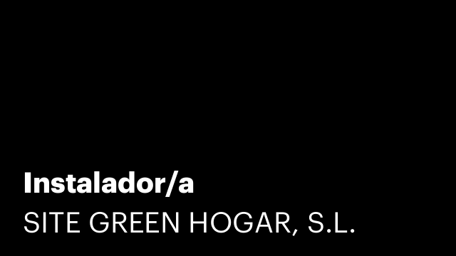 Instalador/a