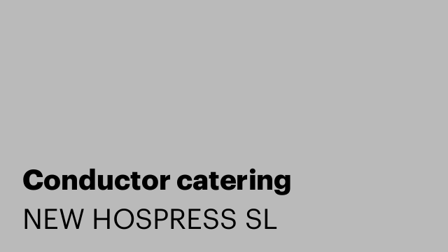 Conductor catering