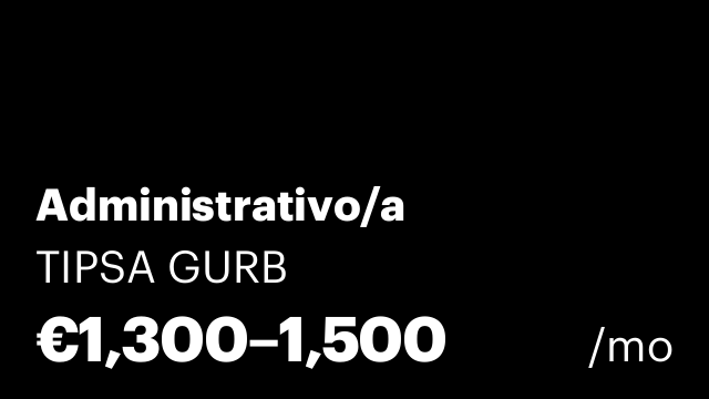 Administrativo/a