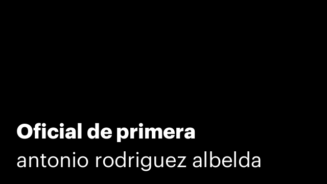 Oficial de primera