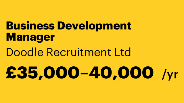 Business Development Manager