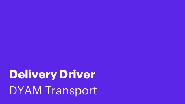 Delivery Driver