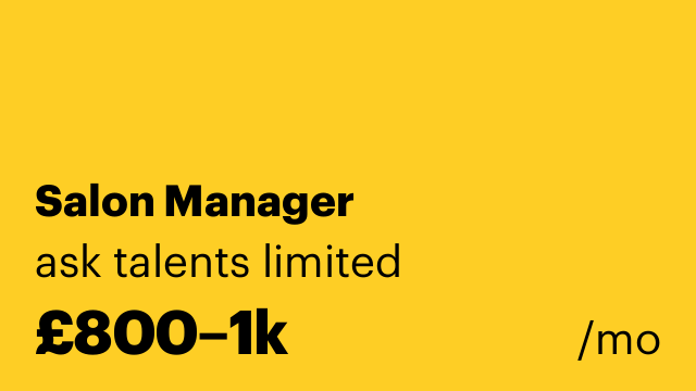 Salon Manager