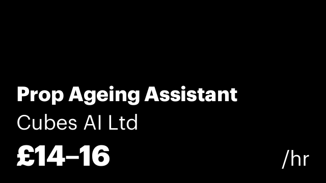 Prop Ageing Assistant