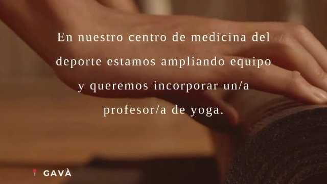 Profesor/a de Yoga