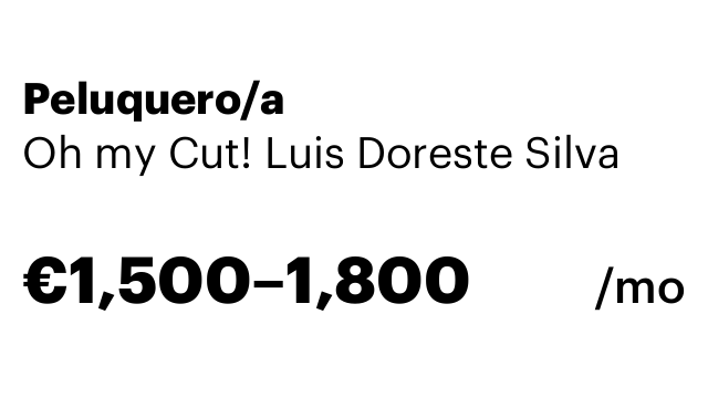 Peluquero/a