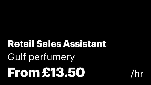 Retail Sales Assistant