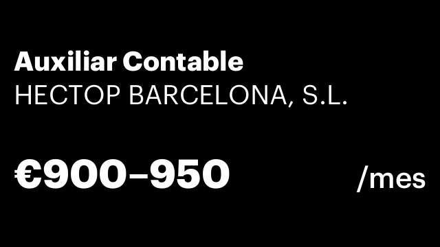 Auxiliar Contable