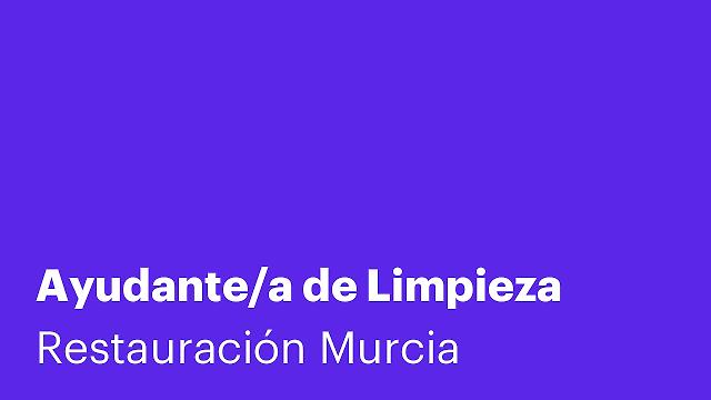 Ayudante/a de Limpieza