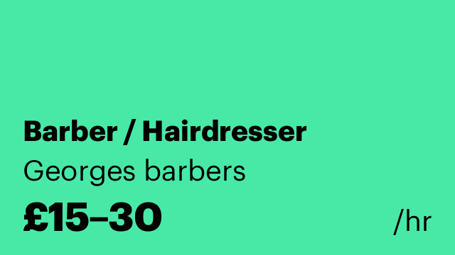 Barber / Hairdresser