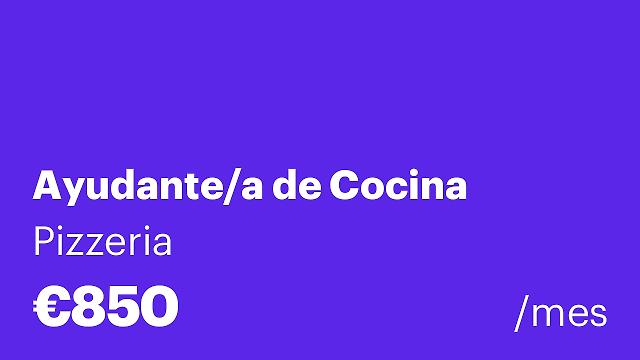 Ayudante/a de Cocina