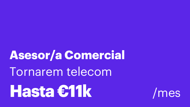 Asesor/a Comercial