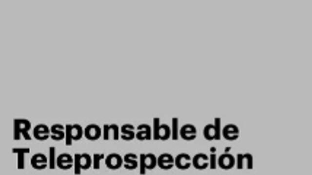 Responsable de Teleprospección