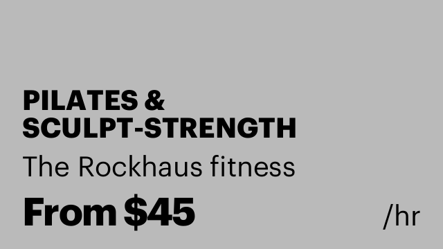 PILATES & SCULPT-STRENGTH INSTRUCTOR