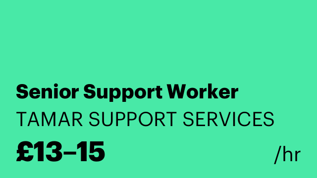 Senior Support Worker