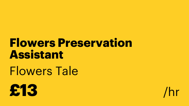 Flowers Preservation Assistant
