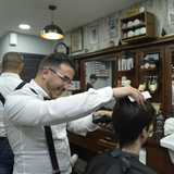 Barberia mister bigote logo