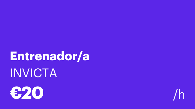 Entrenador/a