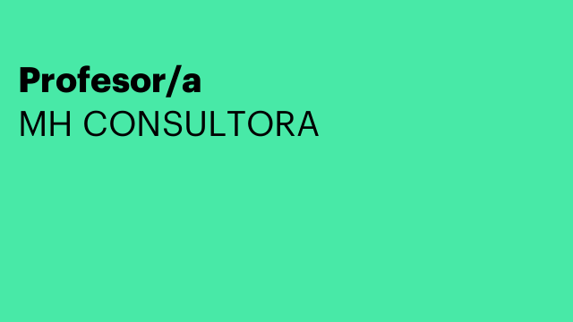 Profesor/a