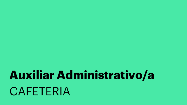 Auxiliar Administrativo/a