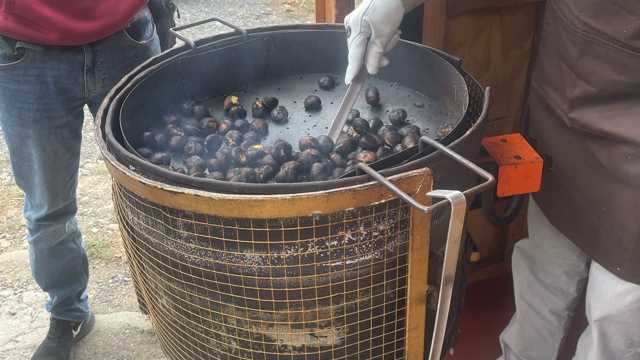 Asador/a castañas