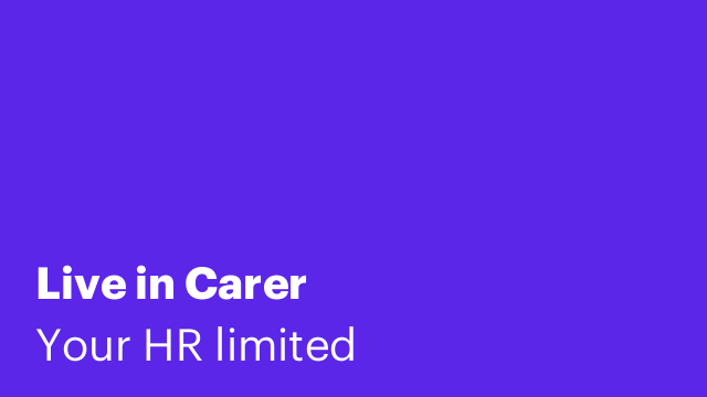 Live in Carer