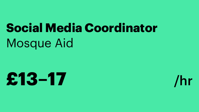 Social Media Coordinator