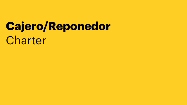 Cajero/Reponedor