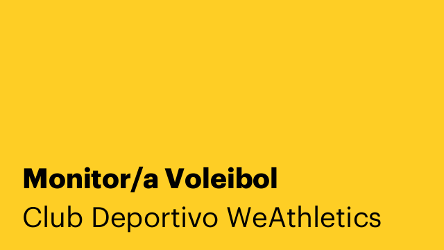 Monitor/a Voleibol
